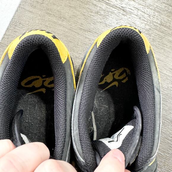 Nike Dunk Low 6.0 Black Gold Dart Sneakers 314142-015 Shoes Size 9.5 - Picture 9 of 9